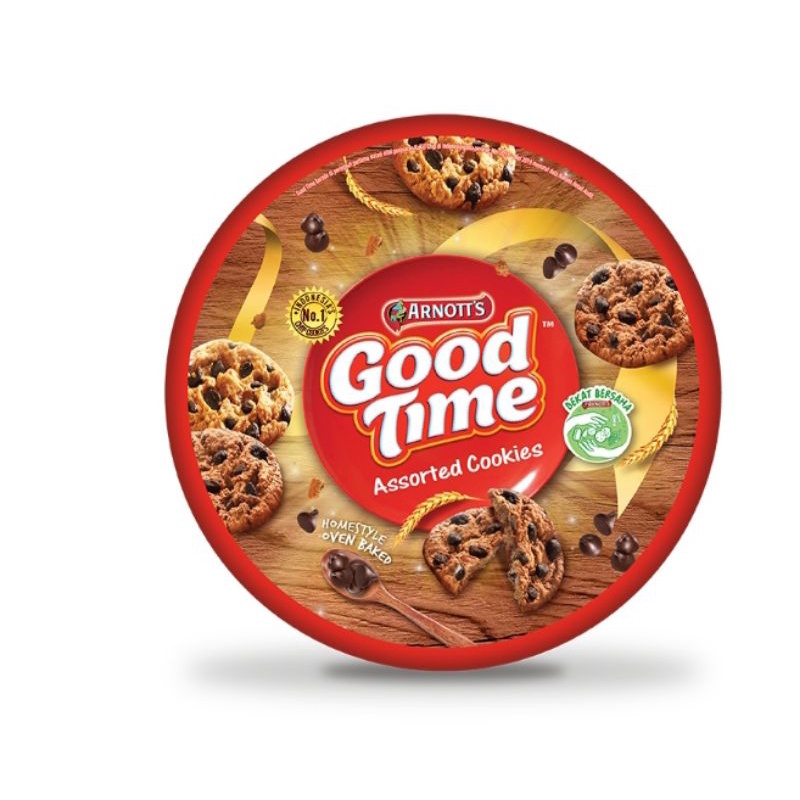 

Goodtime Biscuit 277gr Kaleng besar