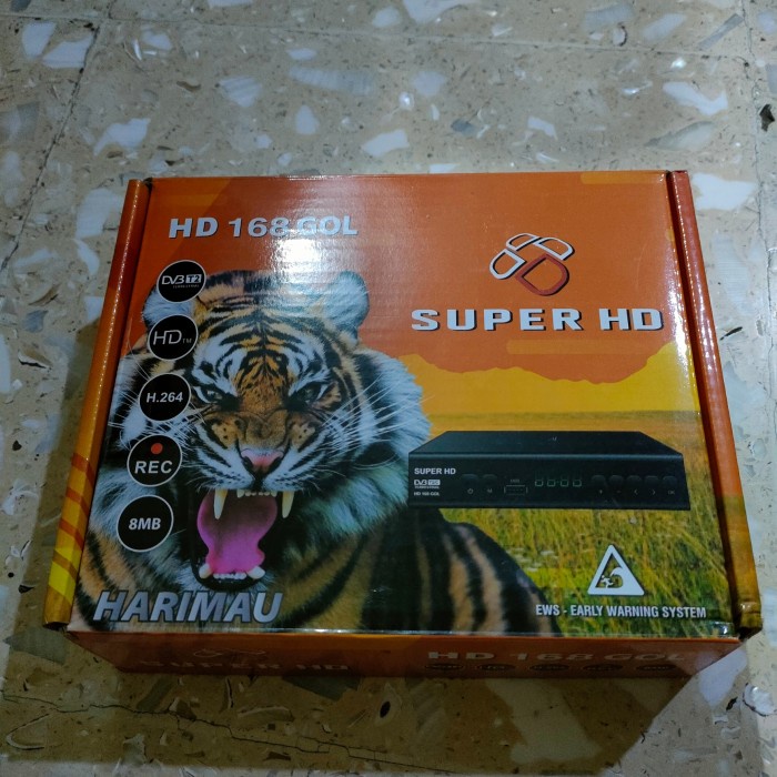 STB SET TOP BOX TV DIGITAL SUPER HD 168 GOL/SUPER HD 168