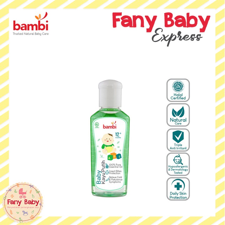 BAMBI BABY MINYAK KAYU PUTIH 60ML