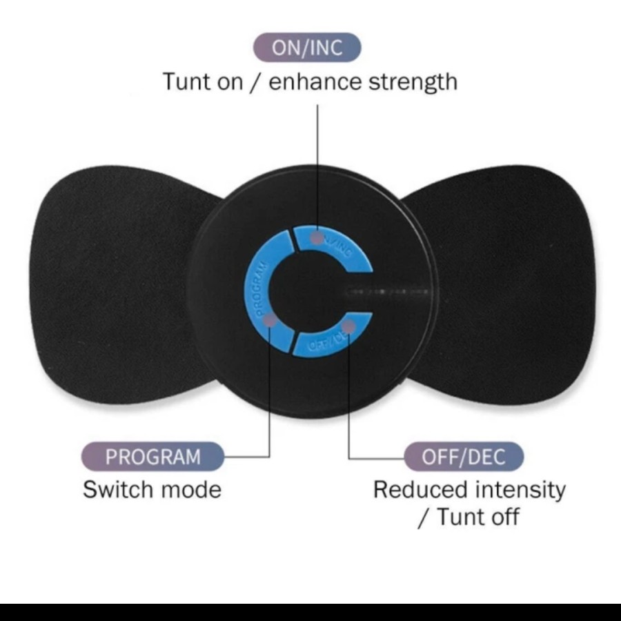 EMS Cervical Massager Neck Portable Alat Pijat Compact Stimulasi Otot