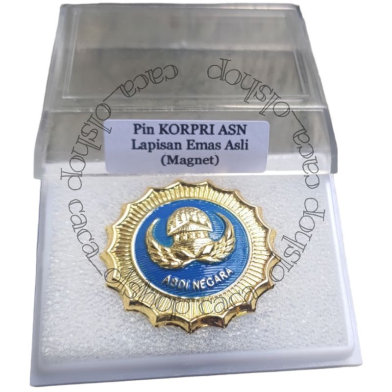 Sabuk Korpri Gol 2 / 3 / 4 + Pin Korpri ASN Magnet Product Loind