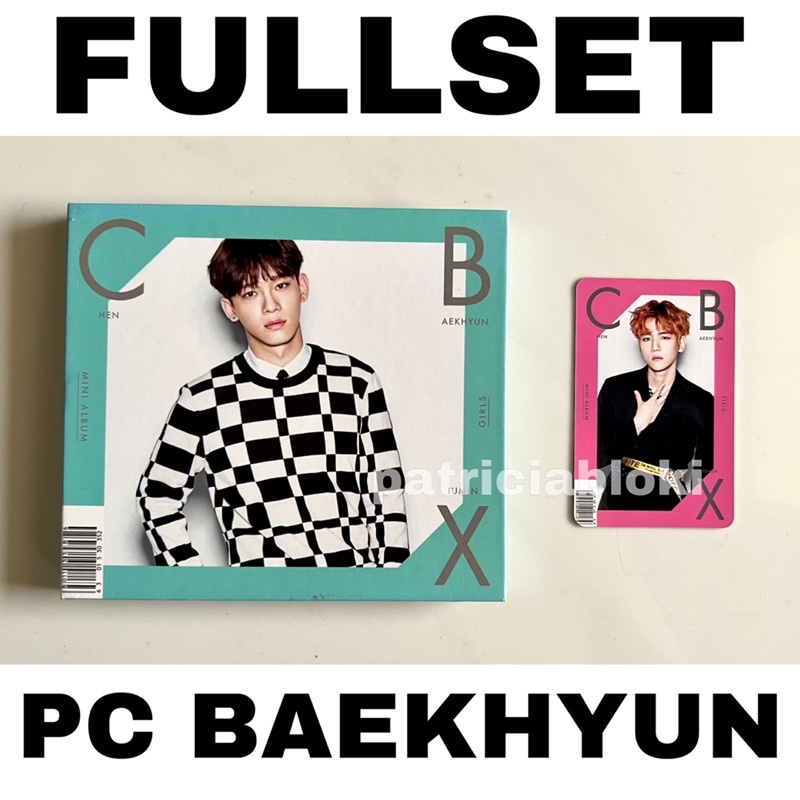 ❌BOOKED❌ Japan Mini Album EXO CBX Girls Rare Photocard Baekhyun Pc Chen Cover Chanyeol xoxo hey mama