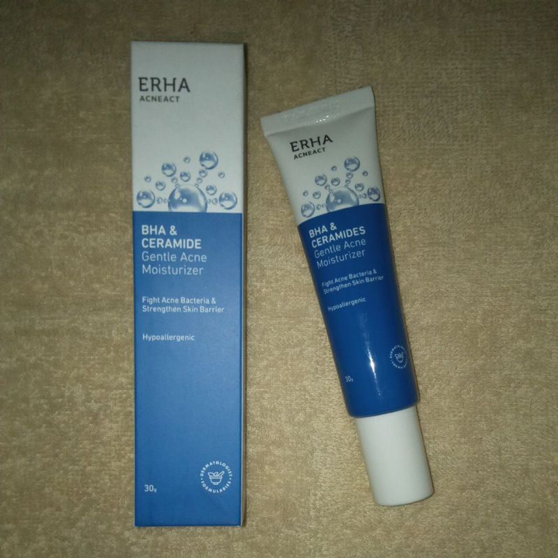 [PRELOVED] Erha Acneact BHA & Ceramides Gentle Acne Moisturizer