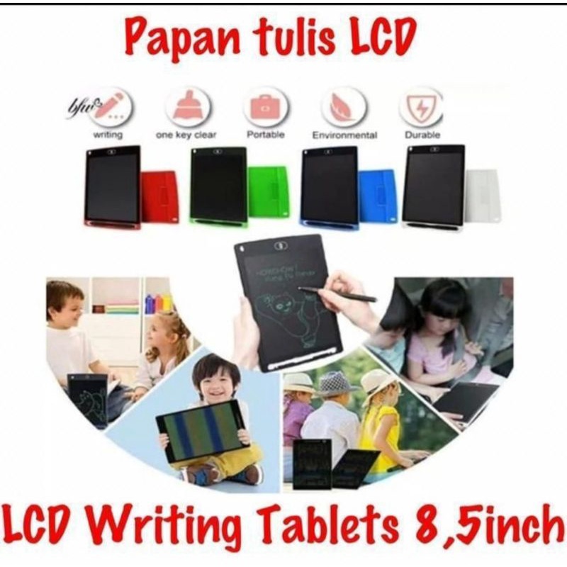 

Papan Tulis LCD Drawing Pad LCD Writing Tablet 8.5inch Alat Tulis Menggambar LCD