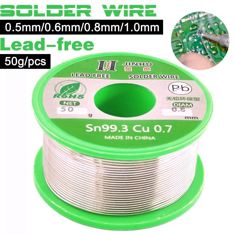 Kawat Solder SOLIGHTER 50g Awet Sn99.3/Cu0.7 Tanpa Timah Rosin Core