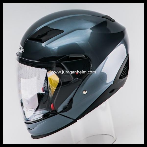 Zeus Zs611C - S-Sil / Titanium Z611C Helm Modular