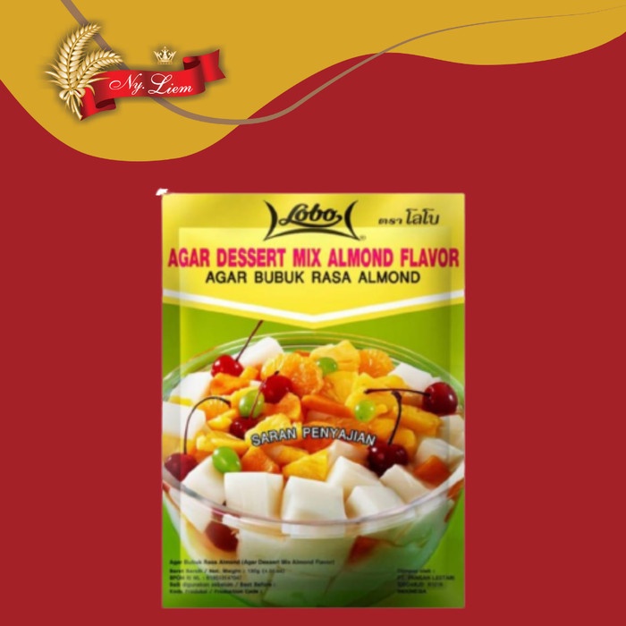

LOBO Agar Dessert Mix Almond Flavor 130 gr