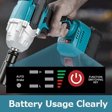 Impact Wrench Tools Brushless Set 998VF Set Aksesoris Terlengkap 650Nm/ Cordless Impact Wrench Socket Set Full Aksesoris/ Bor Obeng Kunci Drive Socket/ Alat Pembuka Baut Mobil Baterai/ Mesin Bor Drilling Screwdriver Tanpa Kabel Set