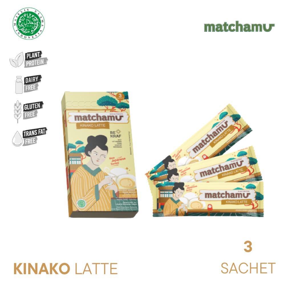 

Matchamu Matcha Latte Box (3x 24gr) - Minuman Instant All Variant