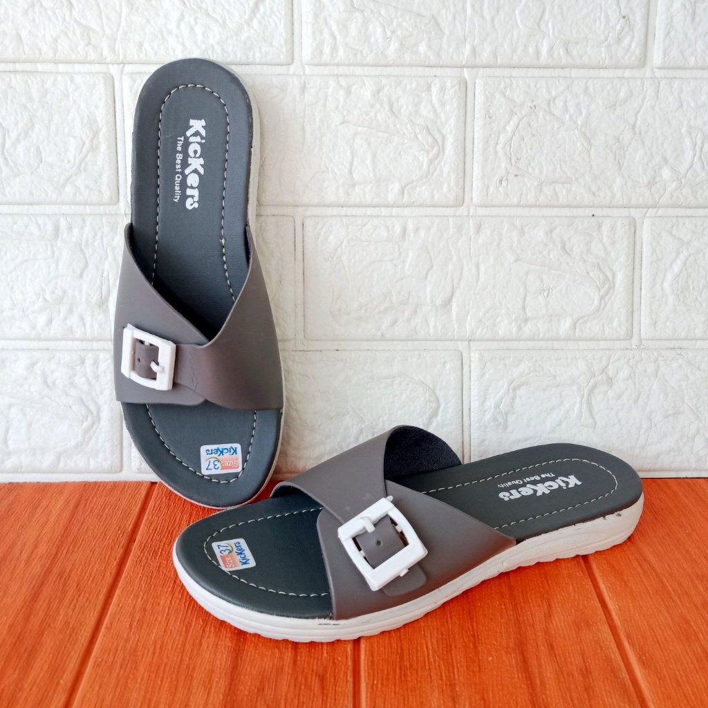 Kickers Slop RF.04 Sandal Wanita Flat size 37-40