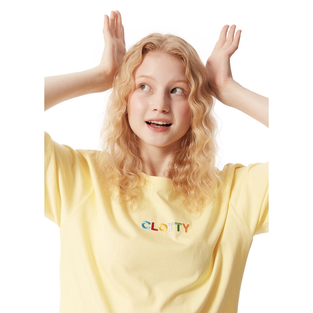 CLOTTY TSHIRT_RAINBOW YELLOW