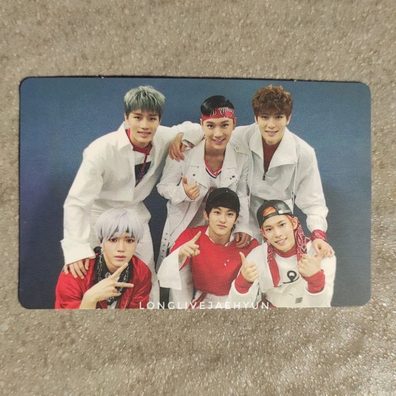 Photocard 1st Anniversary NCT U 7th Sense Limited Edition