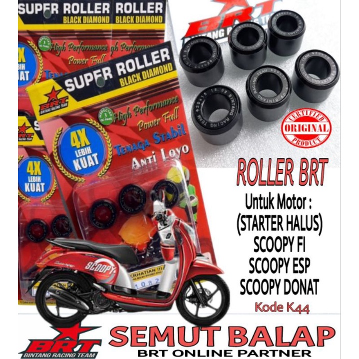 ROLLER SCOOPY FI BRT RACING ROLLER BEAT FI/ESP ROLLER BRT SUPER BLACK DIAMOND ROLLER BEAT STREET ROL