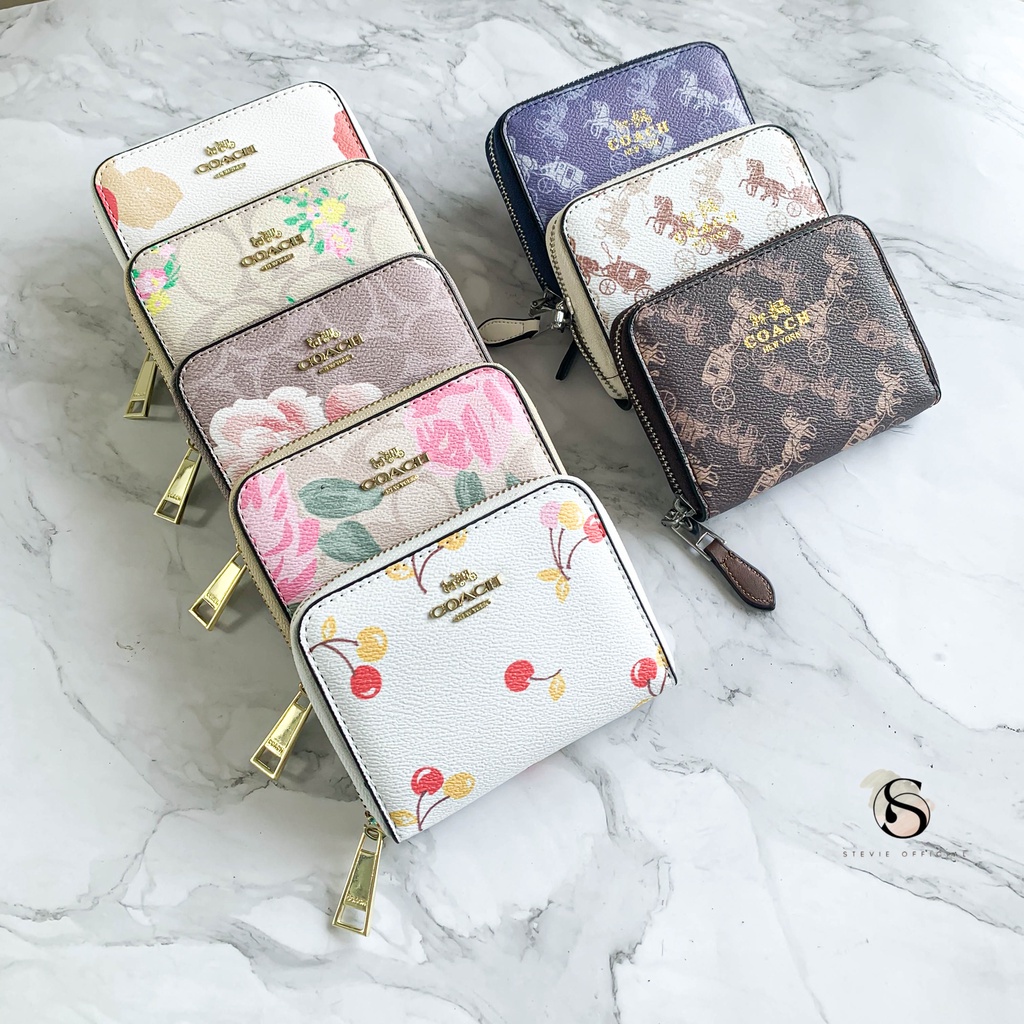 DOMPET WANITA COACH ZIPPER SMALL