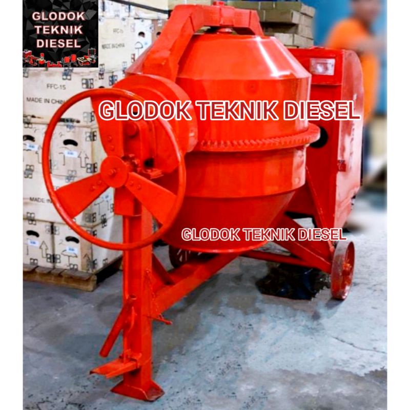 Beton Molen Concrete Mixer Semen TIGON 1000 Liter ORIGINAL