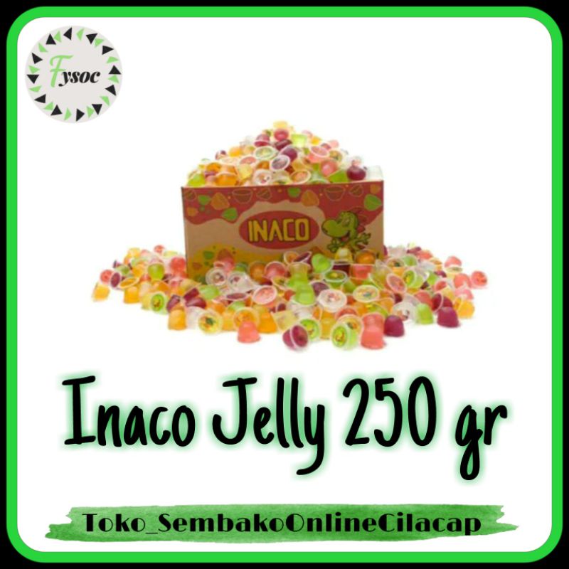 

INACO JELLY KILOAN 250 GR CURAH AGAR JELY ANEKA RASA