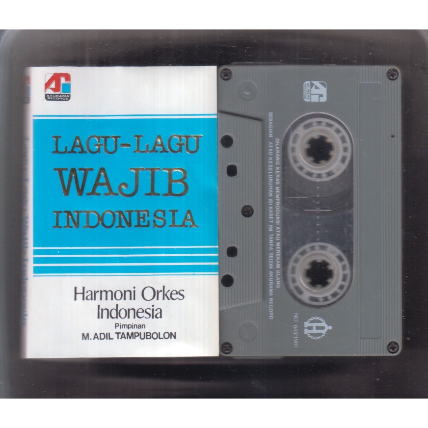 KASET LAGU-LAGU WAJIB INDONESIA HARMONI ORKES INDONESIA
