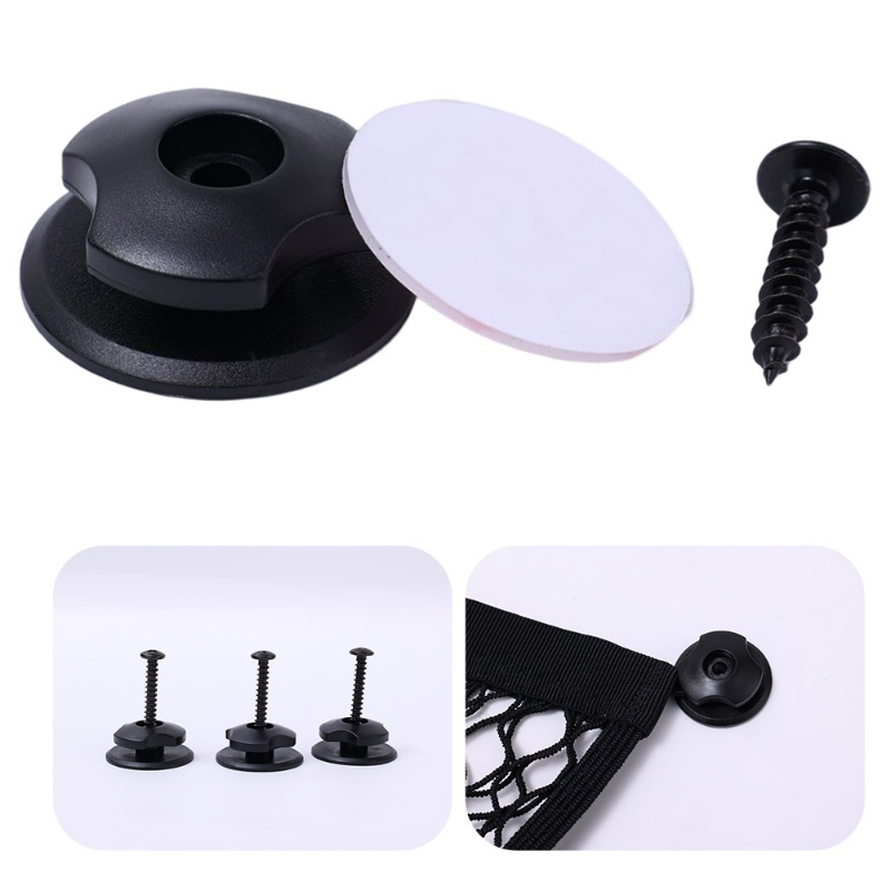 Pengait Jaring Penyimpanan Koper Mobil Universal/Car Vehicle Back Seat Hanger Holder Organizer/Kaitan Pengikat Tas Jaring Koper Bagasi Mobil/Otomotif Organizers Net Hooks