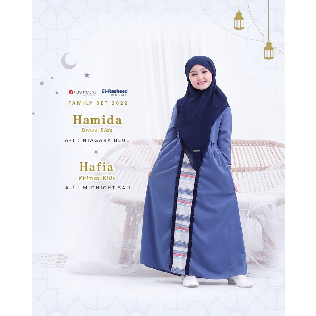 GAMIS ANAK HAMIDA DRESS KIDS || YASMEERA
