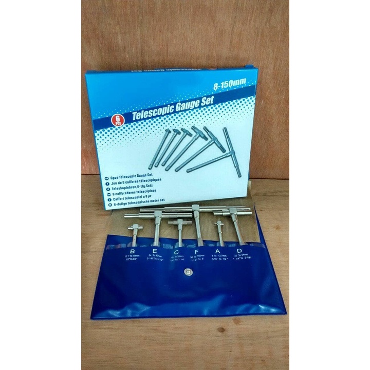 Telescoping Gauge Set (8-150mm)