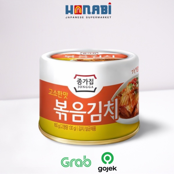 

Chongga Stir Fried Kimchi Can 180g - Kimchi Kaleng Made In Korea
