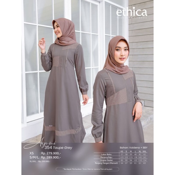 GAMIS ETHICA AYUMI 354 TAUPE GREY