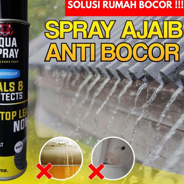 Depan Aqua Spray Rubber Sealant Spray cairan ajaib anti bocor