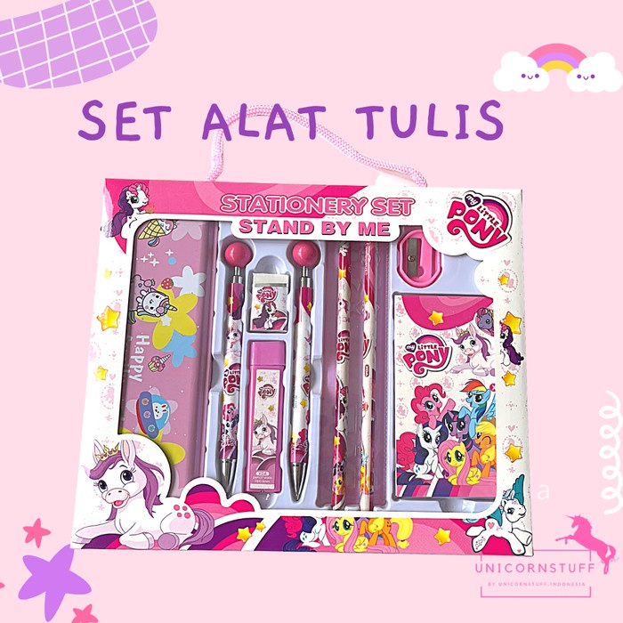 10in1 Paket Alat Tulis Set Stationary Tempat Pensil Perempuan Kado Frozen