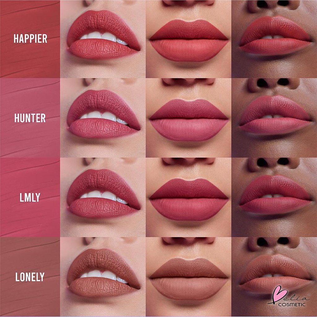 ❤ BELIA ❤ 'SOMETHINC Idol Blurry Soft Lip Matte - Lip Cream Matte' - Somethinc Lipstik | BPOM