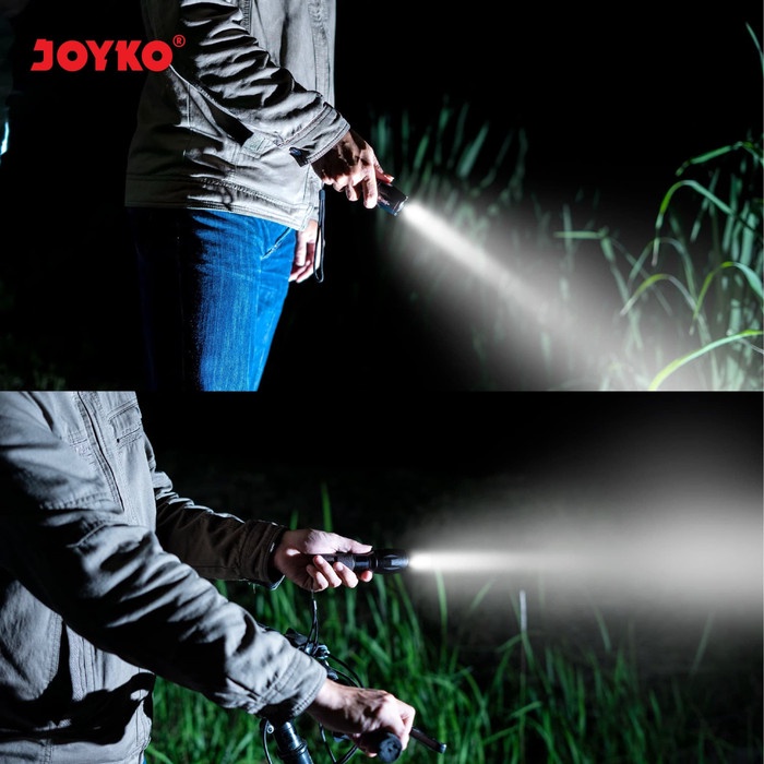 Rechargeable LED Flashlight / Senter LED Isi Ulang Joyko FL-83 FL83