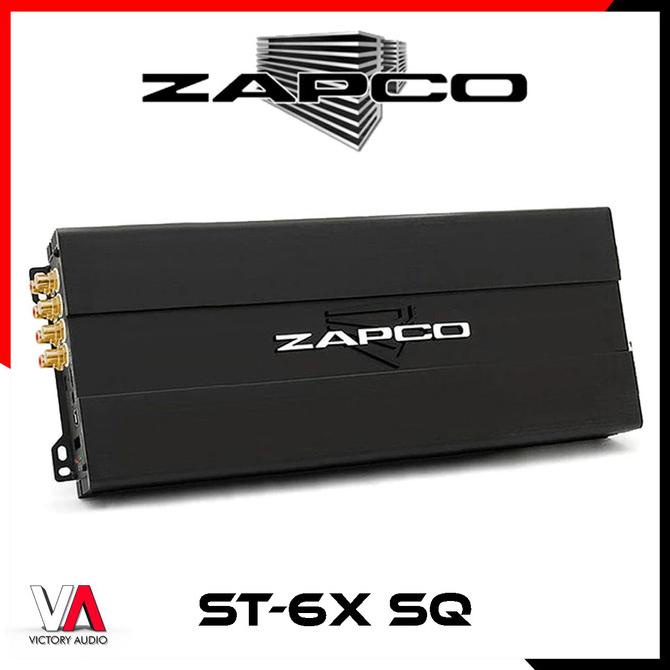 Jual POWER AMPLIFIER ZAPCO ST6X SQ POWER 6 CHANNEL ZAPCO ST6XSQ RESMI