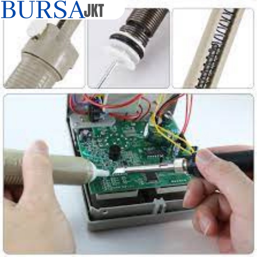 SEDOT TIMAH DESOLDERING PUMP HANDSKIT TOOLS ELECTRONIC GS-100 GRAY