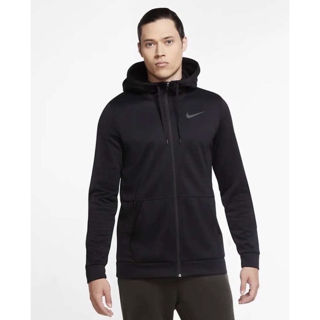 JUAL NIKE THERMA HOODIE ZIP DRY FIT