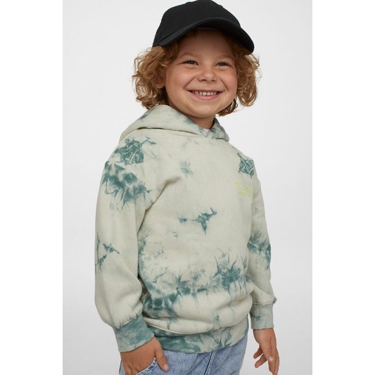 H&M Tie Dye Sweatshirt Hoodie size 2-4y, 4-6y dan 6-8y