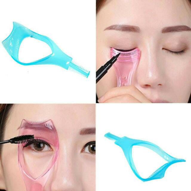 (SerbaSerbi)Alat Bantu Pasang Maskara Alat Cetak Maskara /Alat Bantu Makeup Applicator Eyelash Mudah Digunakan Dan Praktis