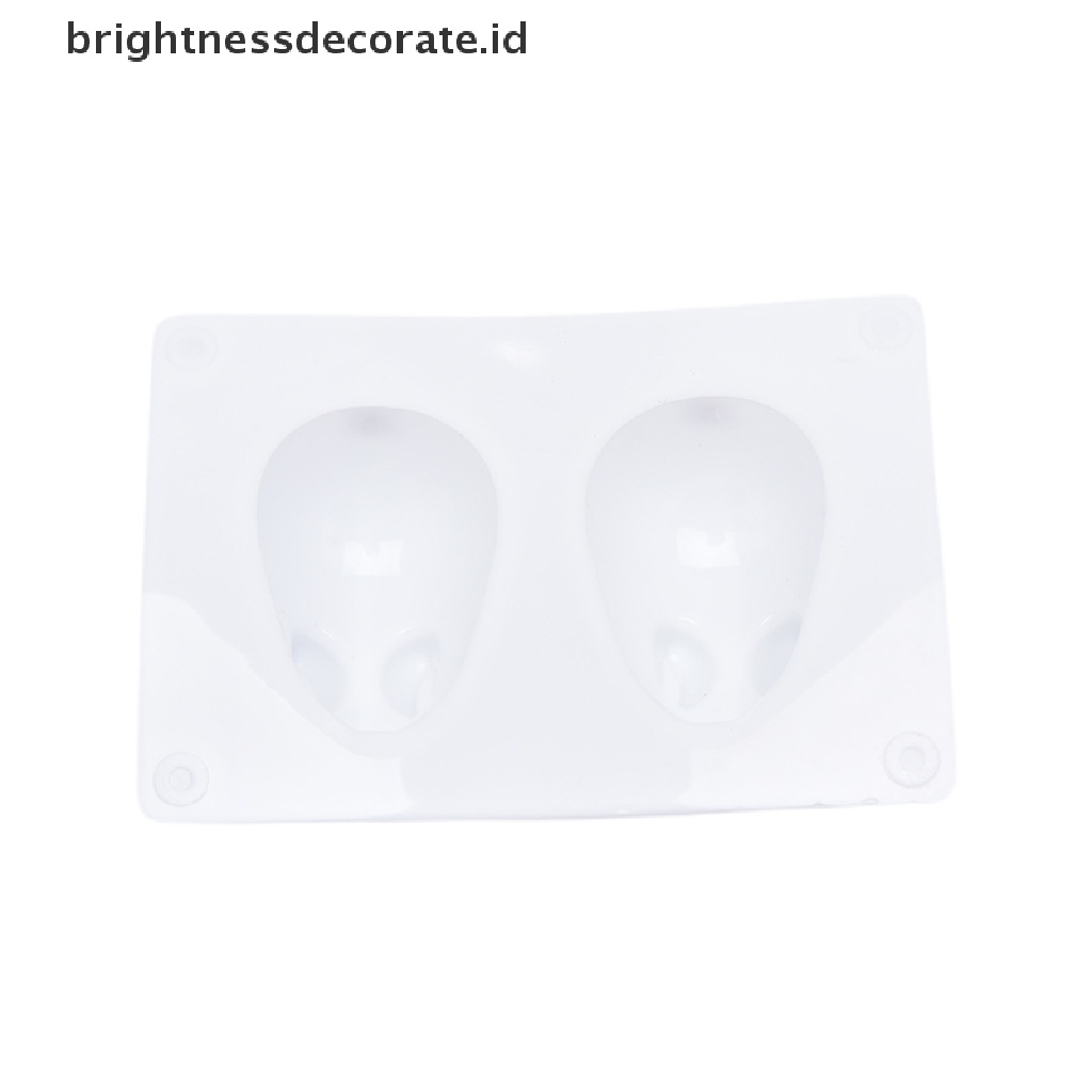 [Birth] Cetakan Kelinci Paskah 3D Tinggi Fleksibel Silikon Mousse Dessert Jelly Cetakan Kue [ID]