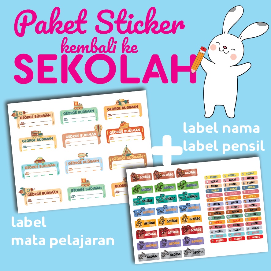 

BUNDLING PAKET STICKER BUKU SEKOLAH