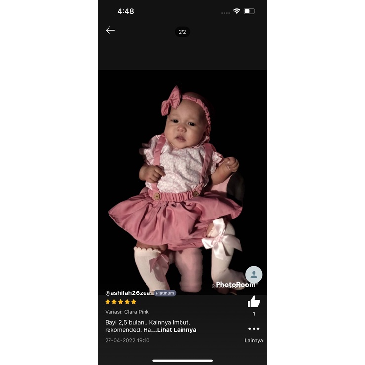HAMPERS LAHIRAN TALITHA / AIKO /CLARA / GIANNA bayi perempuan gift set lahiran dress anak dress bayi