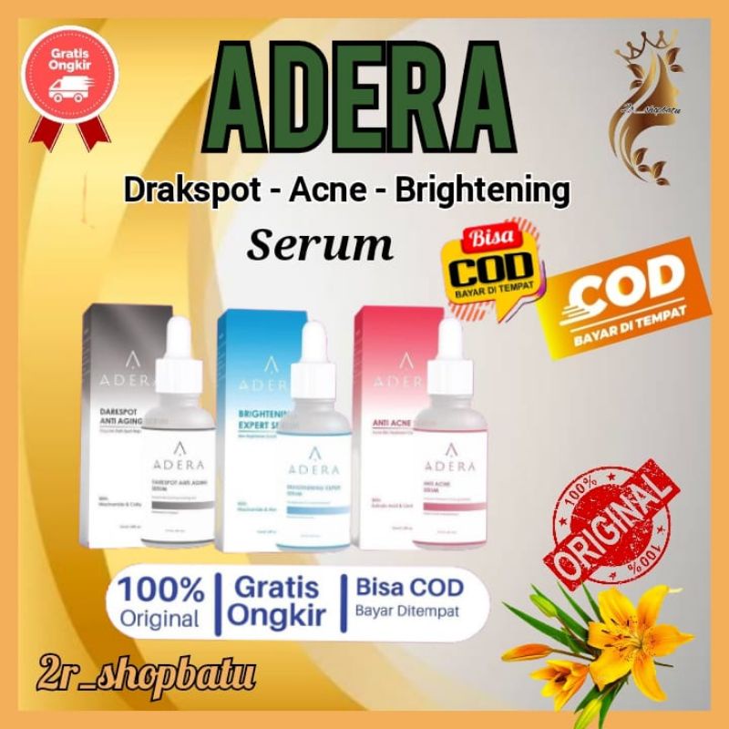 Jual Adera Serum Drakspot / Adera Serum Brigtening / Adera Serum Acne ...