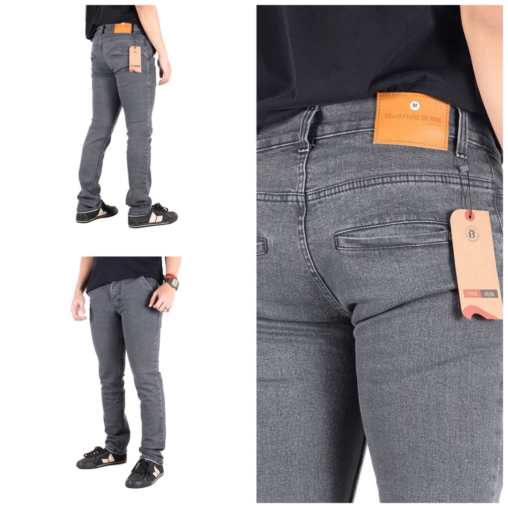 Celana Jeans pria Slimfit Stretch New Original Jeans Panjang Pria Skinny Celana Pria Celana Jeans Pria Celana Jeans Skinny Pria Strech / Melar