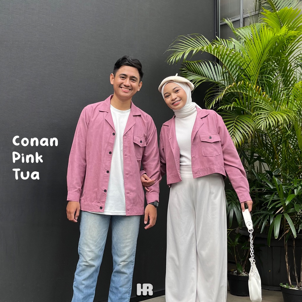 CONAN  COUPLE  OUTER - VIRAL - PINK TUA