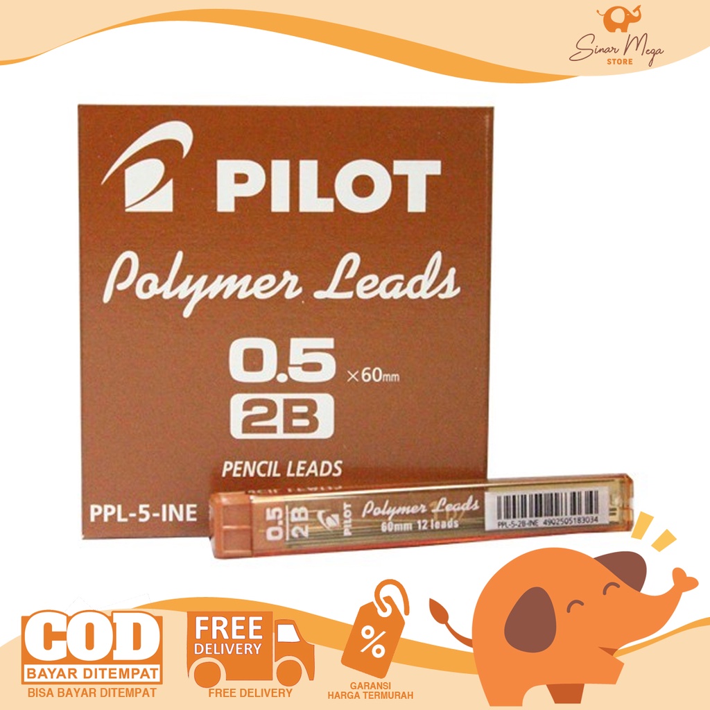 

Pilot Isi Refill Pensil PPL 5 0.5 2B Murah
