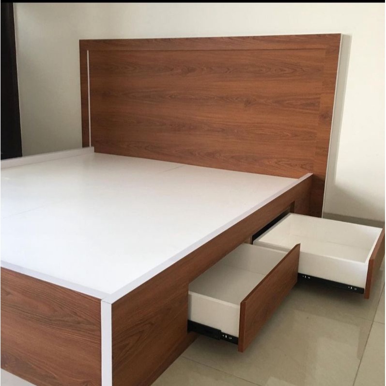 Ranjang dipan lemari 180x200 laci kasur no 2