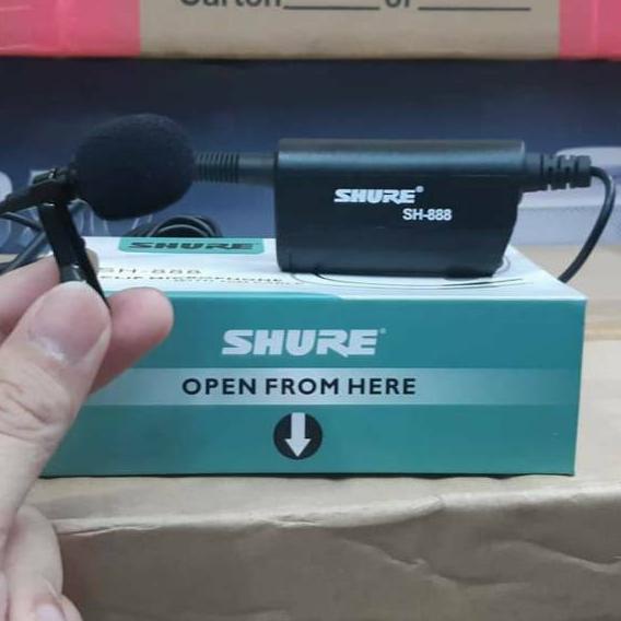 Terlaris Mic jepit shure super peka cocok untuk imam masjid shure sh 888 ღouaღ