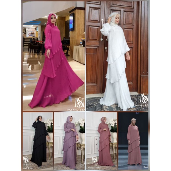 KHARIMAH DRESSS LEBARAN Dress original Mona Syari By ME ©TZYN. Shop