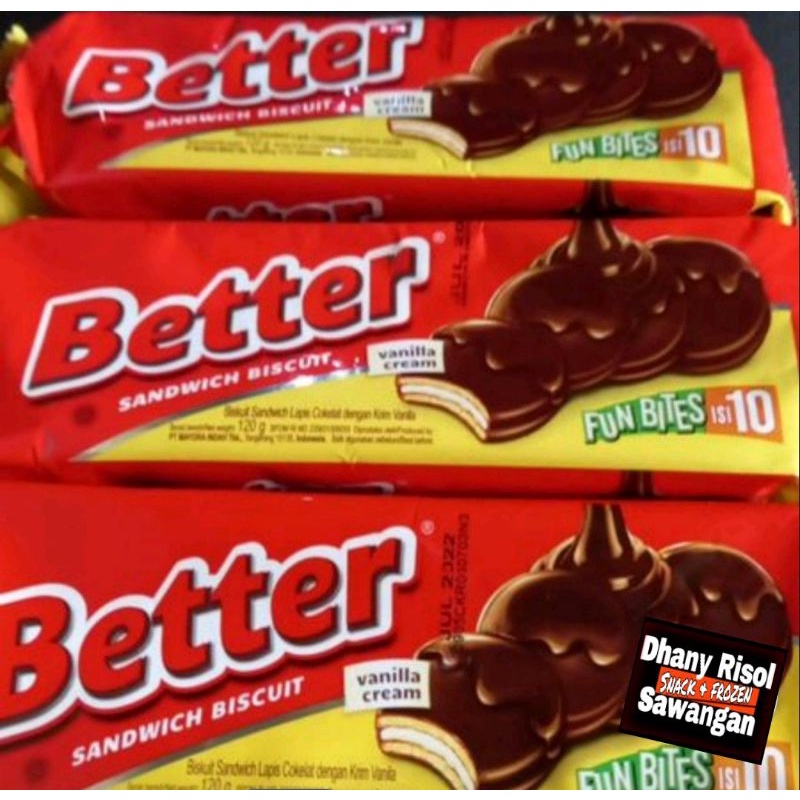 Jual Better Biskuit Better Fun Bites 120gr Shopee Indonesia 6224