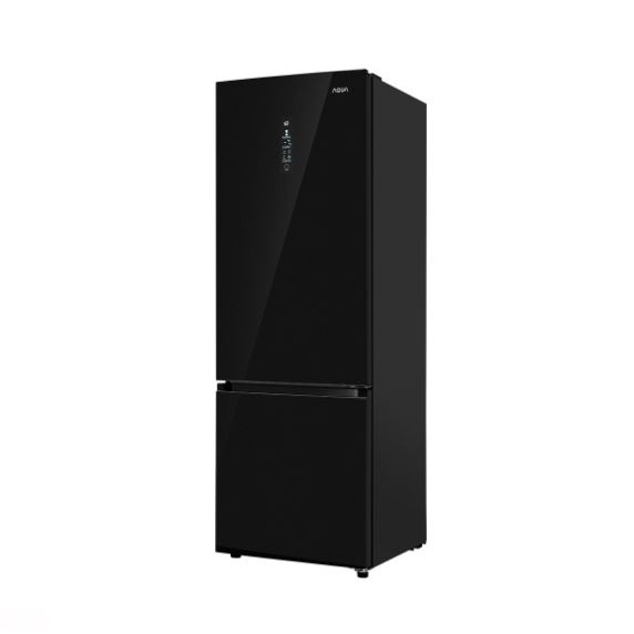 Kulkas Aqua 2 Pintu Freezer Bawah AQR-350RBM(BK) 324 liter 44 watt