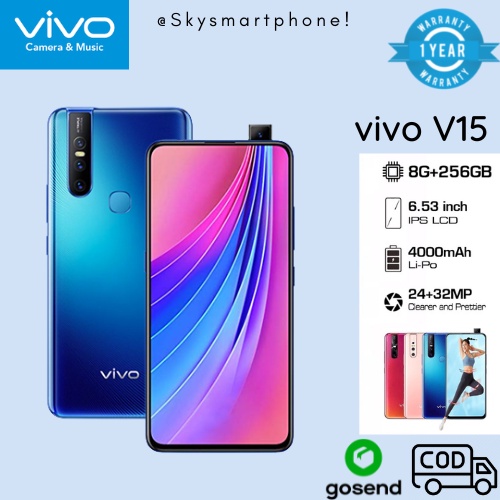 HP VIVO V15 RAM 8/256GB 4G Smartphone Android GARANSI