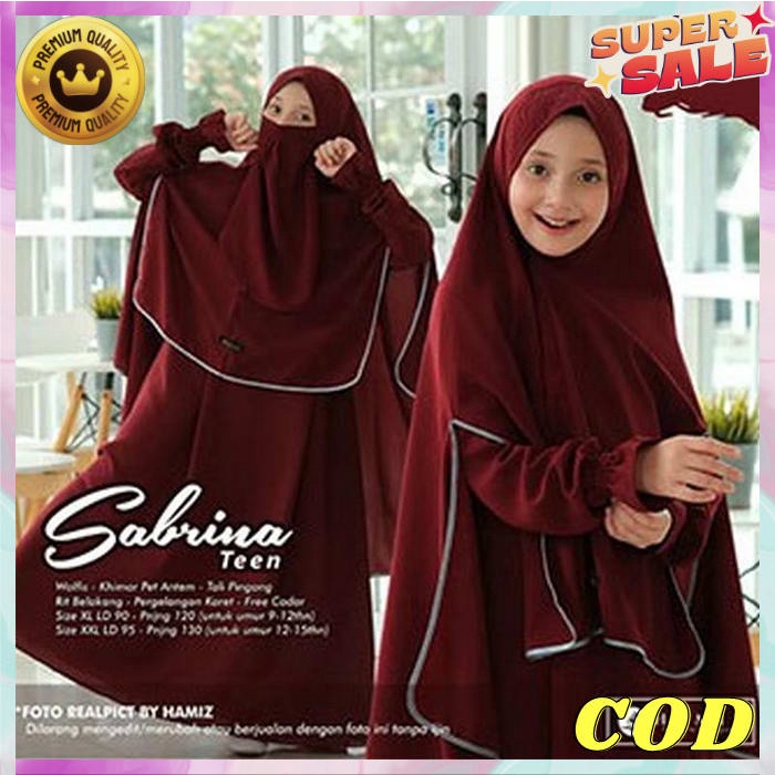 Dress Anak Tanggung Terbaru/Gamis Anak Tanggung Usia 6-11 Tahun/Gamis Anak Lebaran 2023 Model Terbar