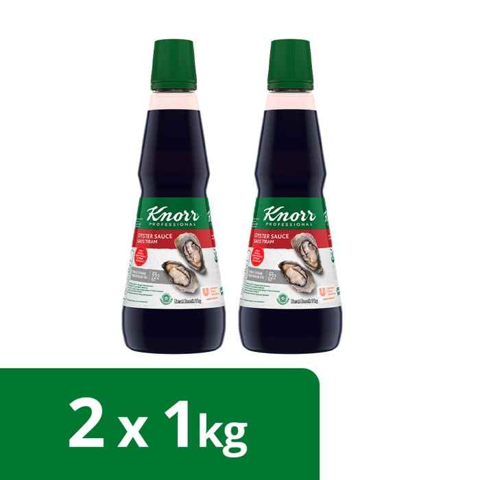 

Knorr Saus Tiram 1Kg Twinpack